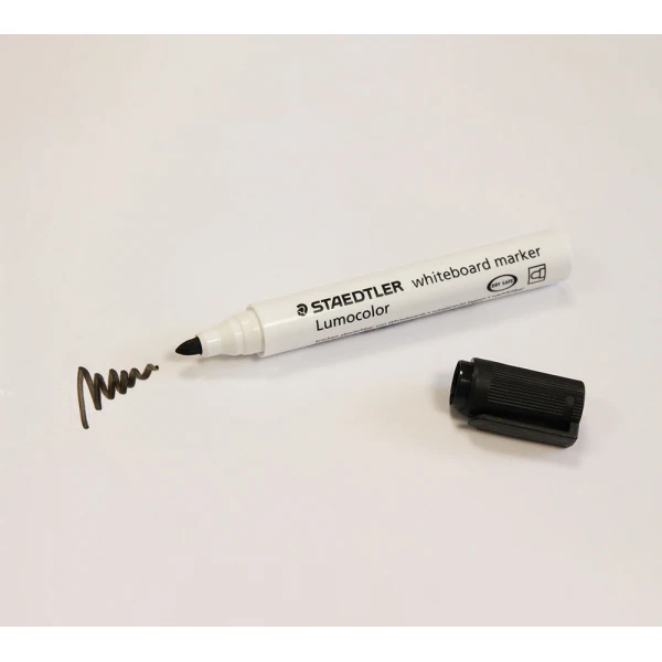 Czarny marker suchościeralny  Stadetler Lumocolor Whiteboard
