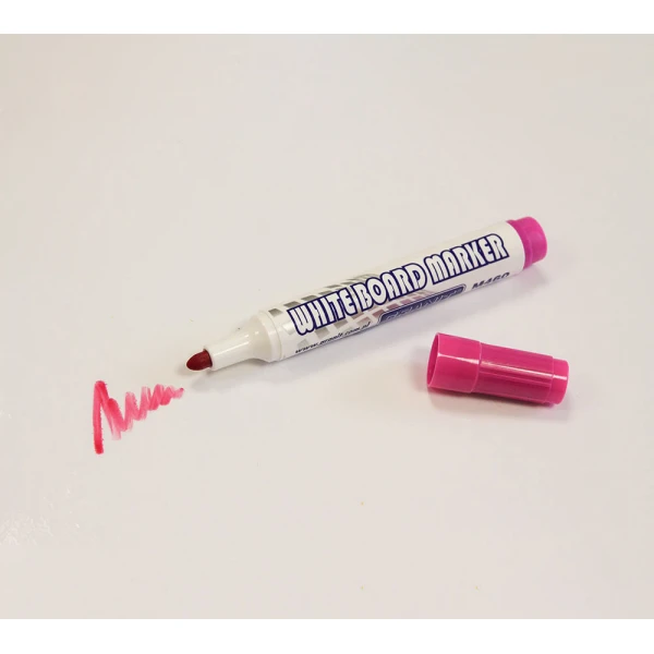 Różowy marker suchościeralny GRANIT Whiteboard do białych tablic i planerów