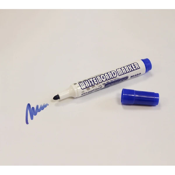 Niebieski marker suchościeralny do GRANIT Whiteboard - do planerów i tablic