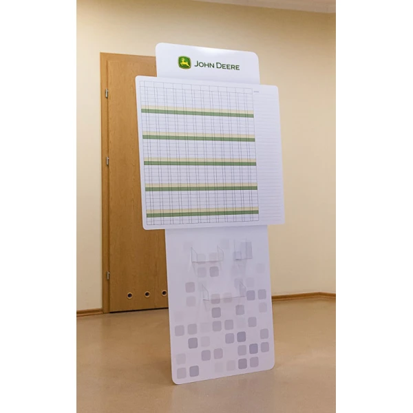 Stojący planer roczny uniwersalny + markery z gąbka gratis