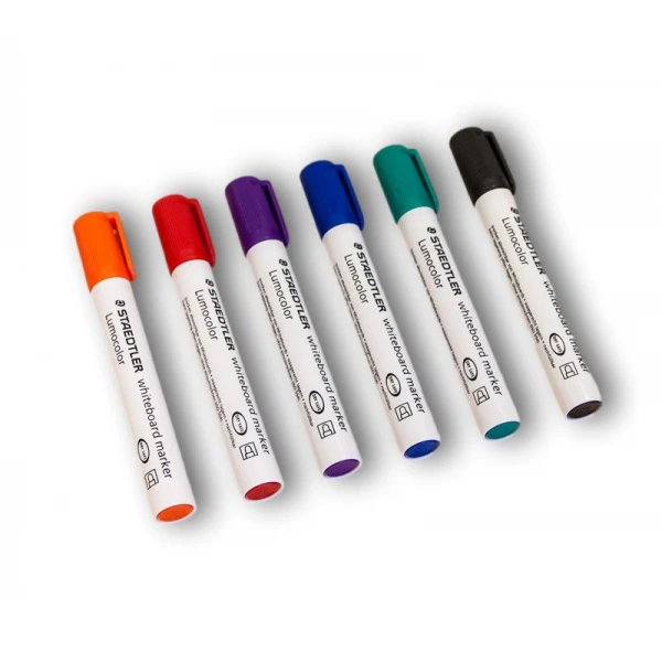 Lumocolor Staedtler Whiteboard 6 szt