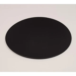 Podkładka pod kubek czarna fi 10 cm gr. 1,7mm