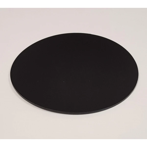 Podkładka pod kubek czarna fi 10 cm gr. 1,7mm