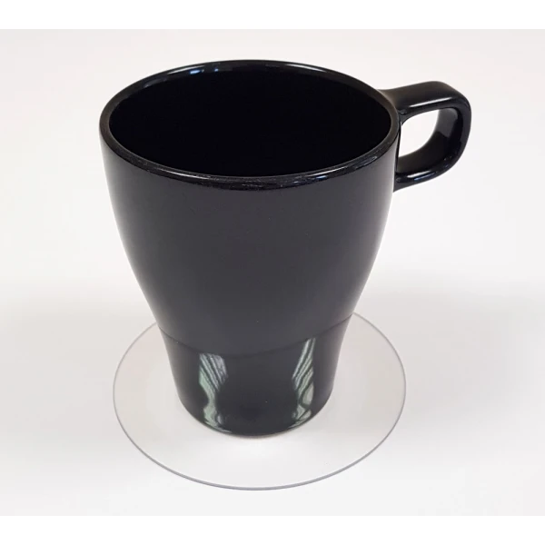 Podkładka pod kubek przezroczysta fi 10cm grubość 1mm