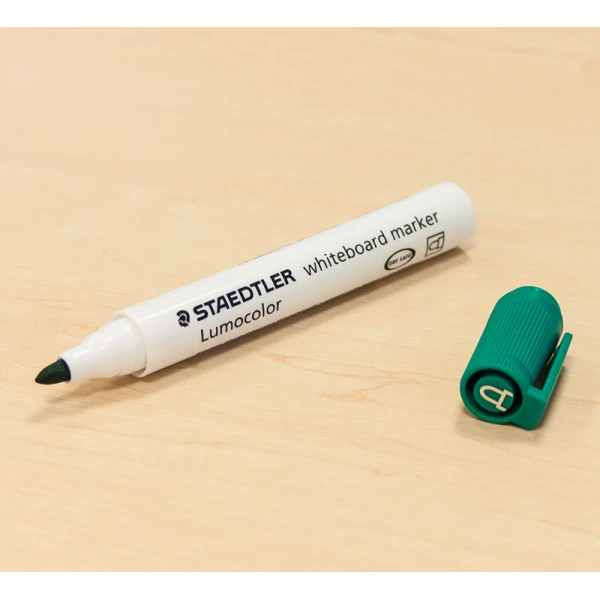 Zielony marker suchościeralny  Stadetler Lumocolor Whiteboard