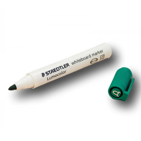 Zielony marker suchościeralny  Stadetler Lumocolor Whiteboard