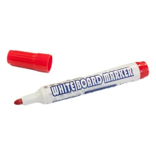 Marker suchościeralny do planerów i białych tablic Granit Czerwony