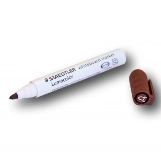 Marker suchościeralny Lumocolor Staedtler Whiteboard BRĄZOWY