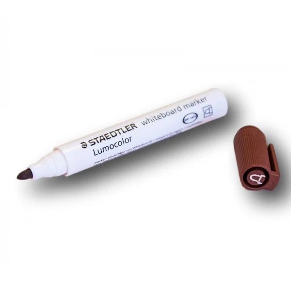 Brązowy marker suchościeralny  Stadetler Lumocolor Whiteboard