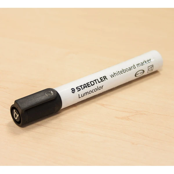 Czarny marker suchościeralny  Stadetler Lumocolor Whiteboard