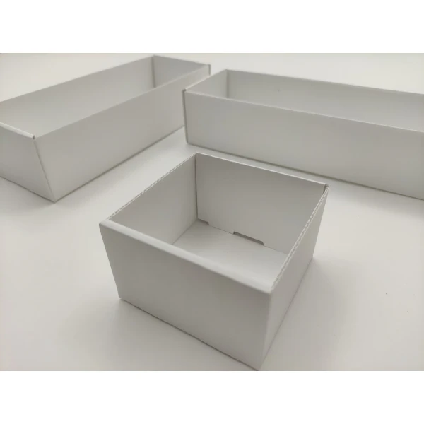 tekturowe pojemniczki organizery na drobiazgi 6szt