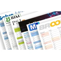 Skład graficzny grafiki firmowej na planer 