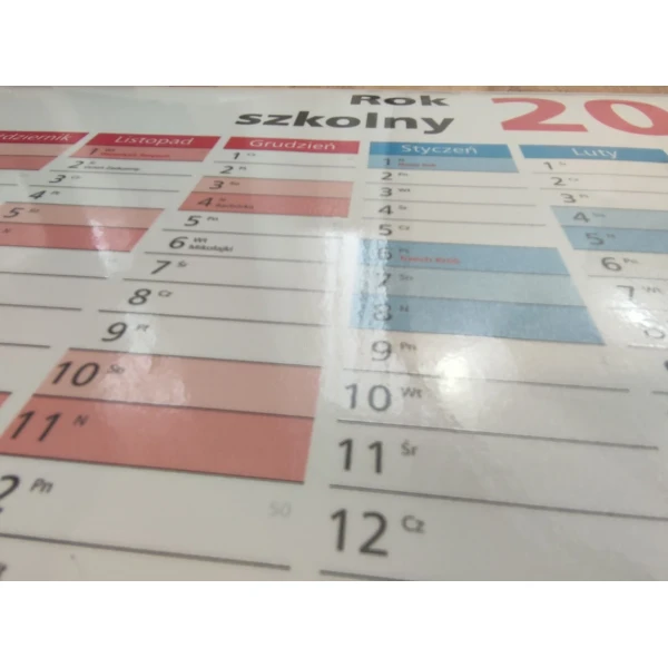 Laminat suchościeralny pozwala na zamianę notatek 