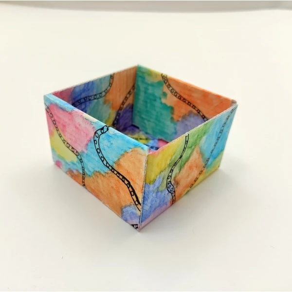 Przykład ozdobienia organizera