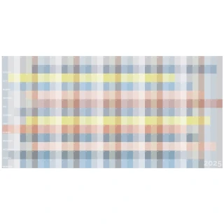 Suchościeralny kalendarz planer 2025 MODERN DESIGN 180x91cm