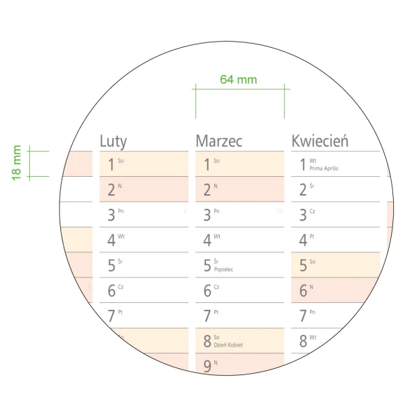 Planer suchościeralny A1 2026