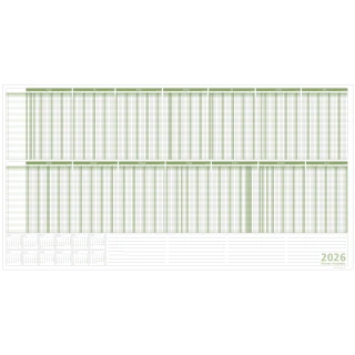 Planer projektu MEGA 100x190cm na 2026 rok suchościeralny