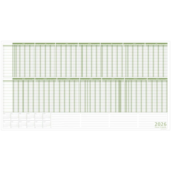 Wielki suchościeralny planer projektu na rok 2026