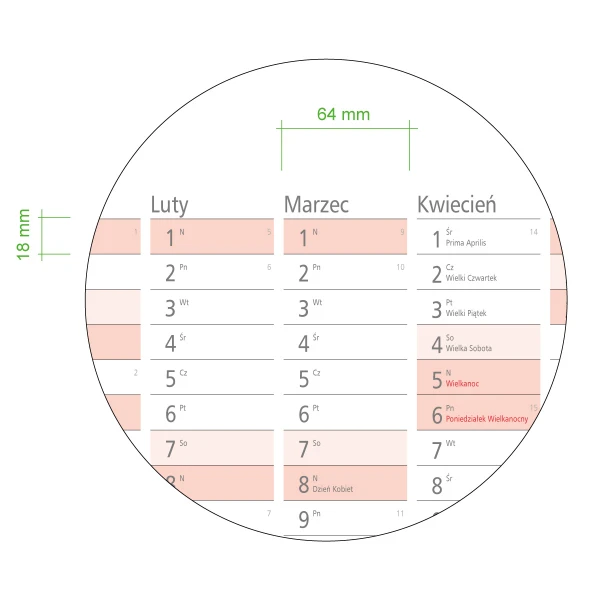 Planer suchościeralny A1 2026