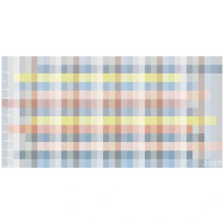 Suchościeralny kalendarz 180x91cm planer 2026 MODERN DESIGN 